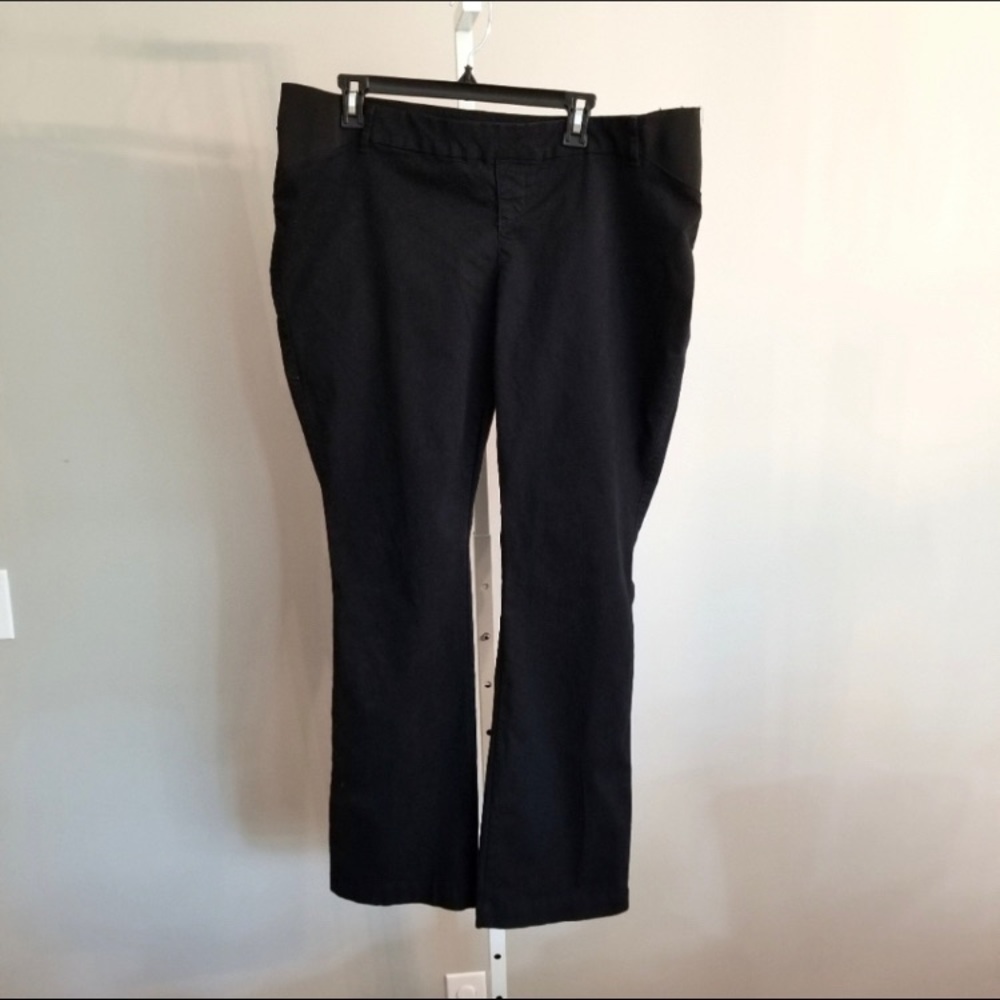 Maternity black pants